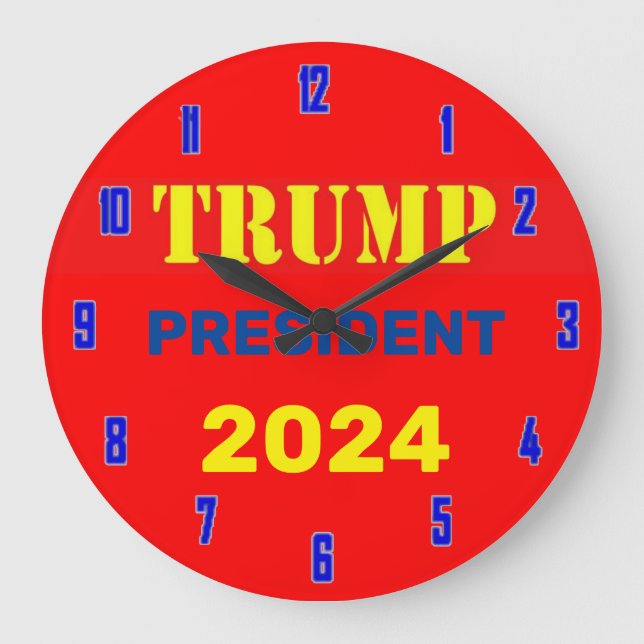 RELÓGIO GRANDE TRUMP 2024 WATCH (Frente)