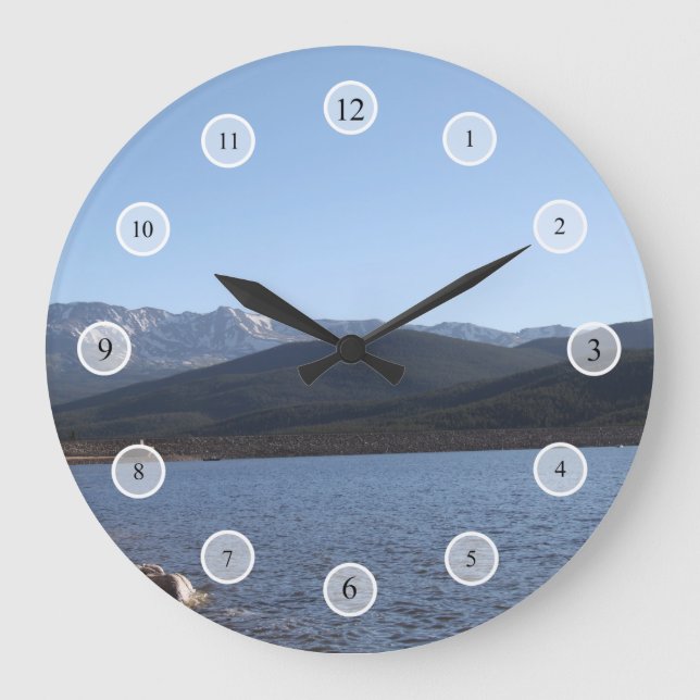Relógio Grande Turquoise Lake, Colorado (Frente)