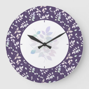 Relógio Grande Twigs Coloridos