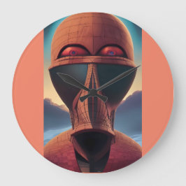 Relógio Grande Uau Ken Gage Psychedelic Sci-Fi