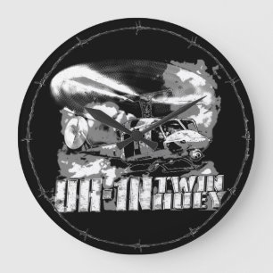 Relógio Grande UH-1N Twin Huey