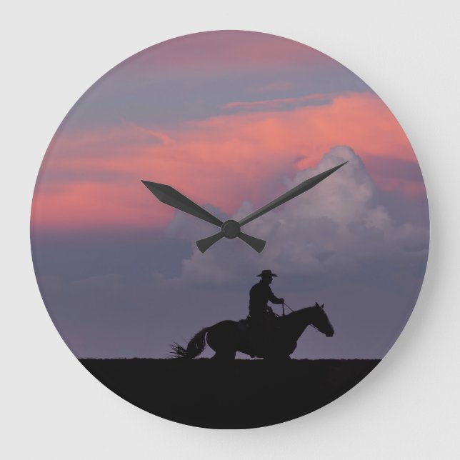 Relógio Grande Um Cavaleiro, Um Horizonte (Frente)