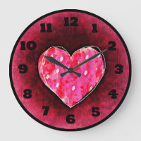 Uma Mão Bonita Desenhou Coração Rosa numa Textura