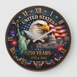 Relógio Grande United States 250 Years