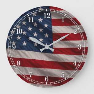 Relógio Grande United States Flag Watch 2026 (New Design)