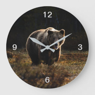 Relógio Grande Urso