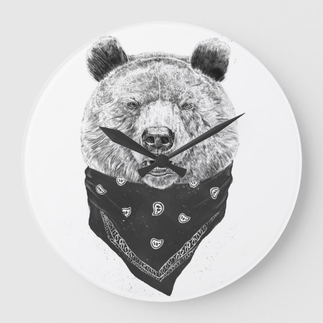 Relógio Grande Urso selvagem (Frente)