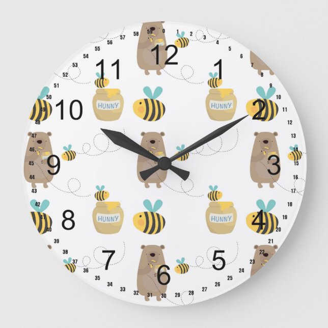 Relógio Grande Ursos (Frente)