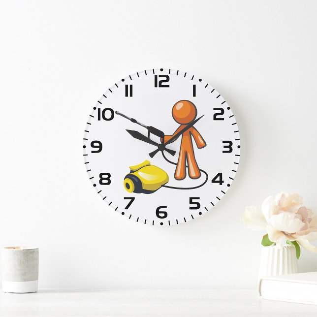 Relógio Grande Usando Uma Lava De Pressão (Criador carregado)