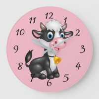 Vaca bonito dos desenhos animados
