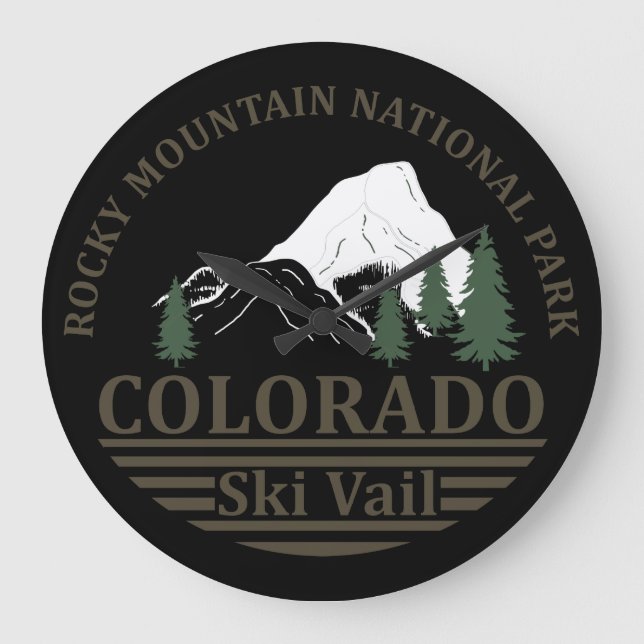 Relógio Grande Vail Colorado ski Resort (Frente)