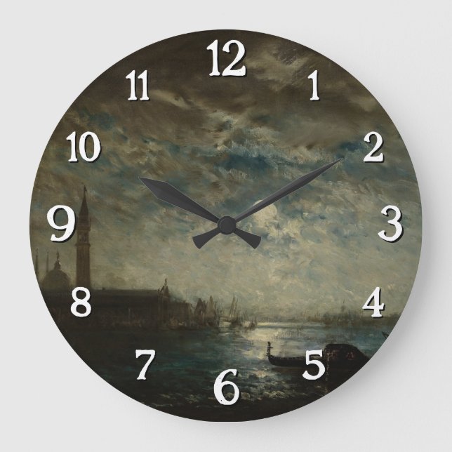 Relógio Grande Venise et le Campanile au Clair de Lune (Frente)