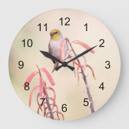 Relógio Grande Verdin empoleirado no penstem