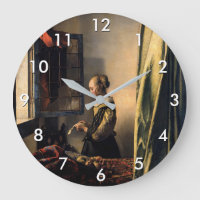 Vermeer - Rapariga lendo uma carta em uma janela a