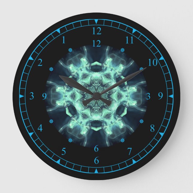 Relógio Grande Viagem de Hora ~ Blue Mist Space/Time Continuing ~ (Frente)
