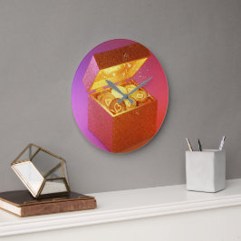 Relógio Grande Viagem de Riqueza A