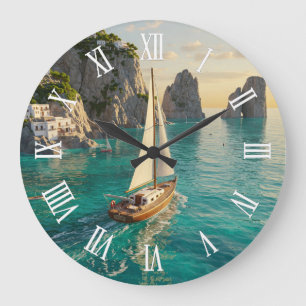 Relógio Grande Viagem para Capri Itália