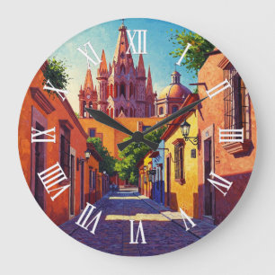 Relógio Grande Viagem para San Miguel de Allende México