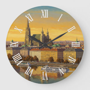 Relógio Grande Viagem Viena Áustria