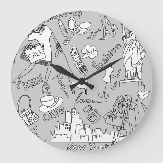 Relógio Grande Vida de New York (Frente)