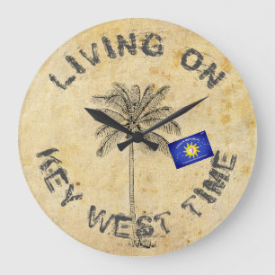 RELÓGIO GRANDE VIDA NO TEMPO DE KEY WEST