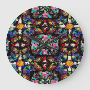 Relógio Grande Vidro da Mancha equatoriana