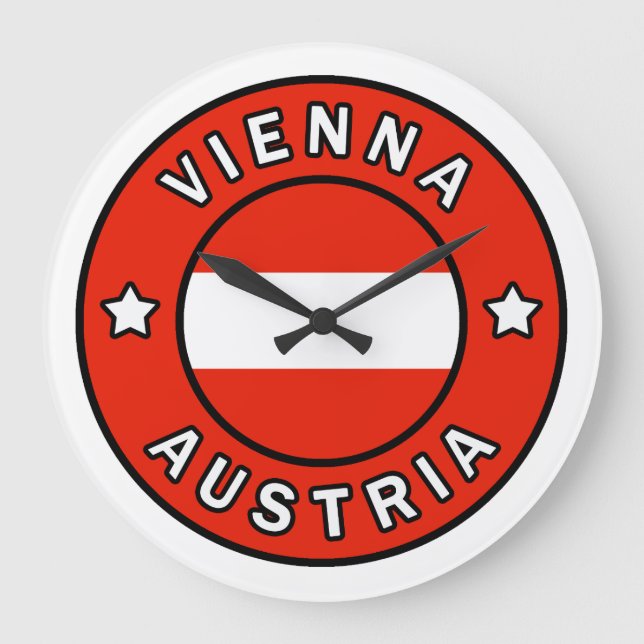 Relógio Grande Viena Áustria (Frente)