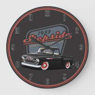 Relógio Grande Vintage 1957 Stepside Large Clock