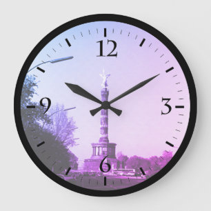 Relógio Grande Vintage Alemanha Berlin 17 June Street Large