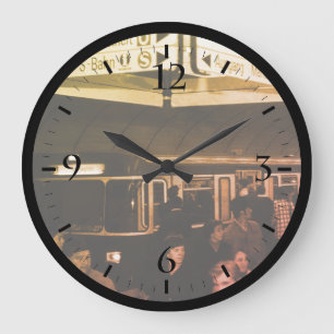 Relógio Grande Vintage Alemanha Estação de Munique Marienplatz La