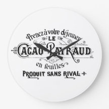 Vintage Anúncio de Chocolate Francês