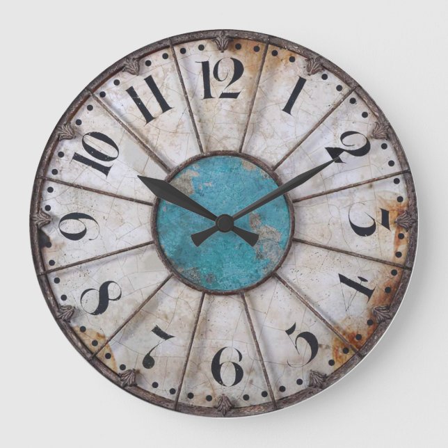 Relógio Grande Vintage Café Wall Clock (Frente)
