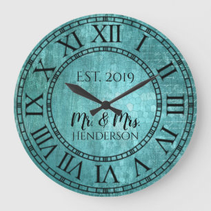 Relógio Grande Vintage Chique Russo Distresso Antiquado Legal