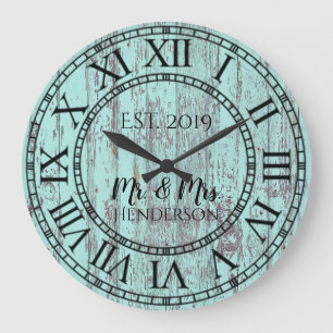 Relógio Grande Vintage Chique Russo Distresso Antiquado Legal