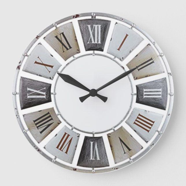 Relógio Grande Vintage clock antigo (Frente)