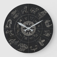 Vintage Dark Horoscope Astrologia Zodiac Sinal