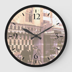 Relógio Grande Vintage England London Compra Carnaby Street Large