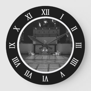 Relógio Grande Vintage EUA California San Simeon Neptune piscina 