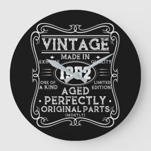 Relógio Grande Vintage Feita Em 1952