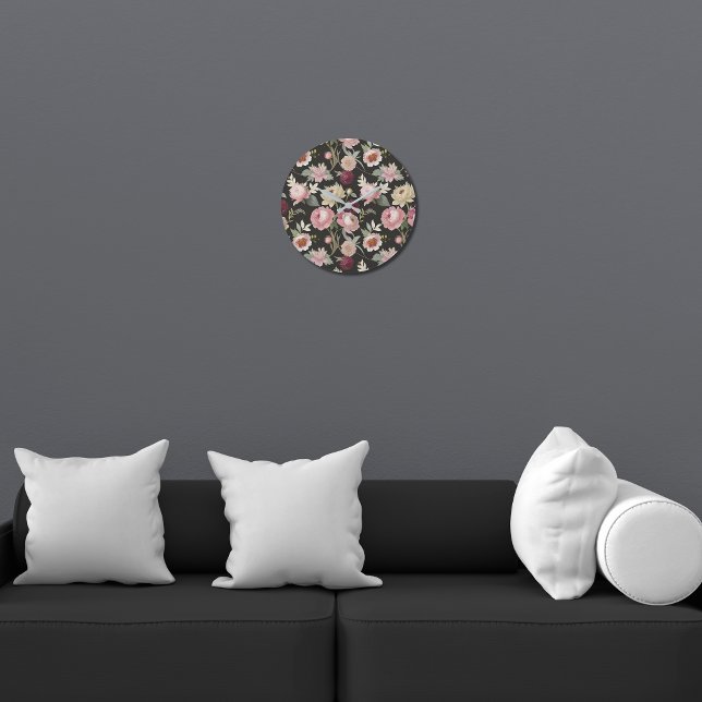 Relógio Grande Vintage Floral Mary Delany Inspirou (Criador carregado)