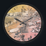 Relógio Grande Vintage France Cannes Beach Dart Board Wham-O<br><div class="desc">Resolução de fotos de alta definição do Mega Pack 220 para Impressão apenas $60 https://megaspacks.gumroad.com/l/suluy</div>
