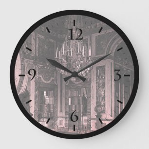 Relógio Grande Vintage France Versailles Palácio de Guerra Grande