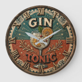 Relógio Grande Vintage Gin & Tonic Cocktail