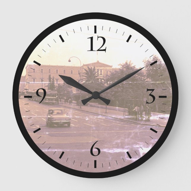 Relógio Grande Vintage Grécia Delphi Old Palace Watch (Frente)