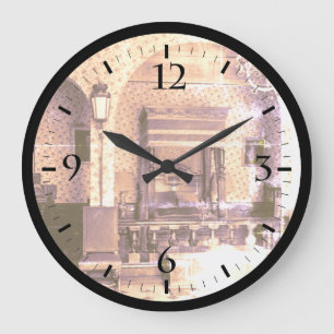 Relógio Grande Vintage Mônaco Palace Prince Louis XIII