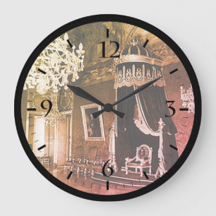 Relógio Grande Vintage Mônaco Prince Palace The Thron Watch