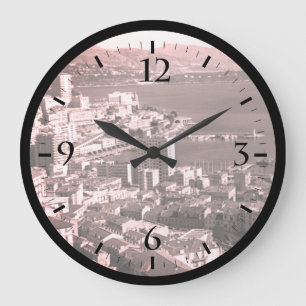 Relógio Grande Vintage Mônaco Principado Monte Carlo port Watch