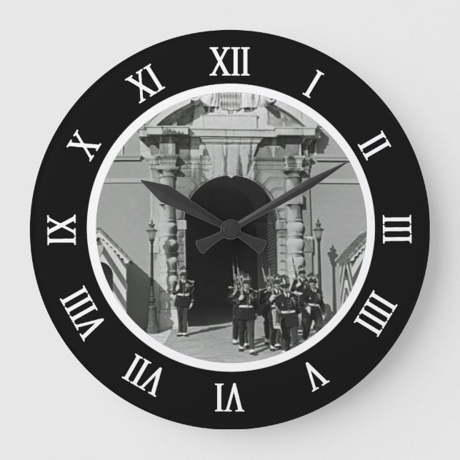 Relógio Grande Vintage Mônaco Principalmente Palace USB Ch (Frente)