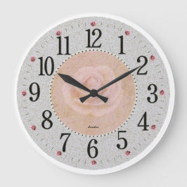 Relógio Grande Vintage Shabby Chic Antique