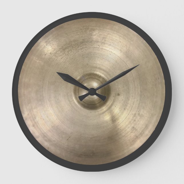 Relógio Grande Vintage Turkish Constantinople Cymbal (Frente)